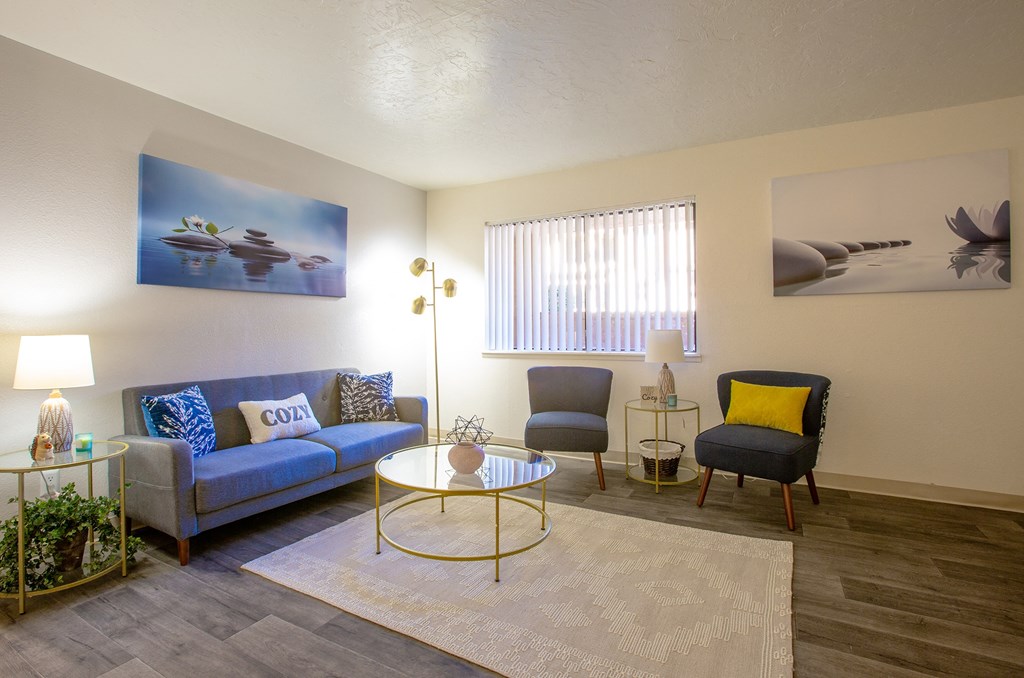 Living Room at The View at Catalina Apartments in Tucson Arizona