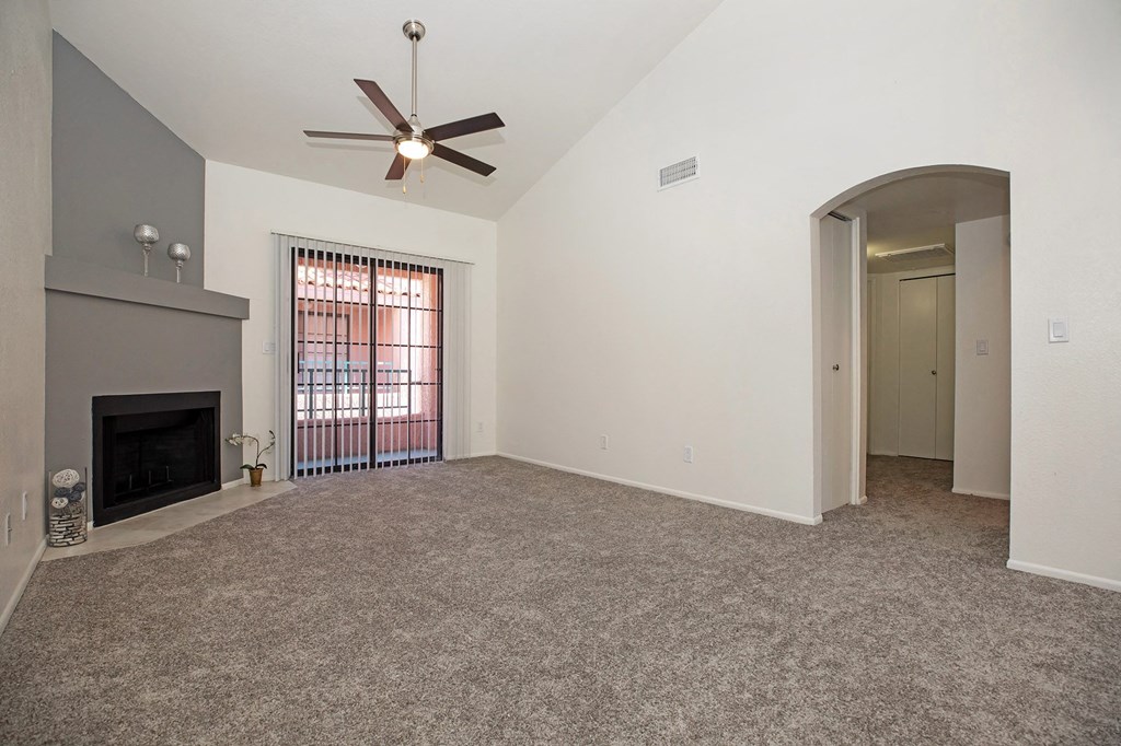 Living Room at Winterhaven Terrace Apartments in Tucson Arizona
