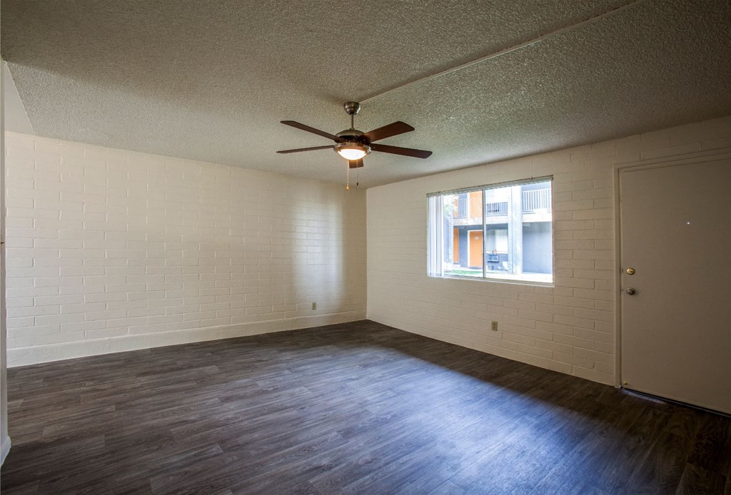 Living Room at Zona Village Apartments in Tucson, AZ
