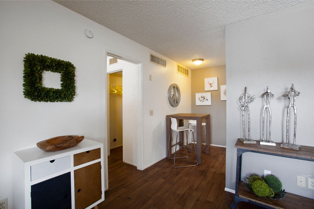 Living Room at Zona Village Apartments in Tucson, AZ