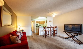Living room at Casa Bella Apartments in Tucson AZ 4-2020 - Photo Gallery 25