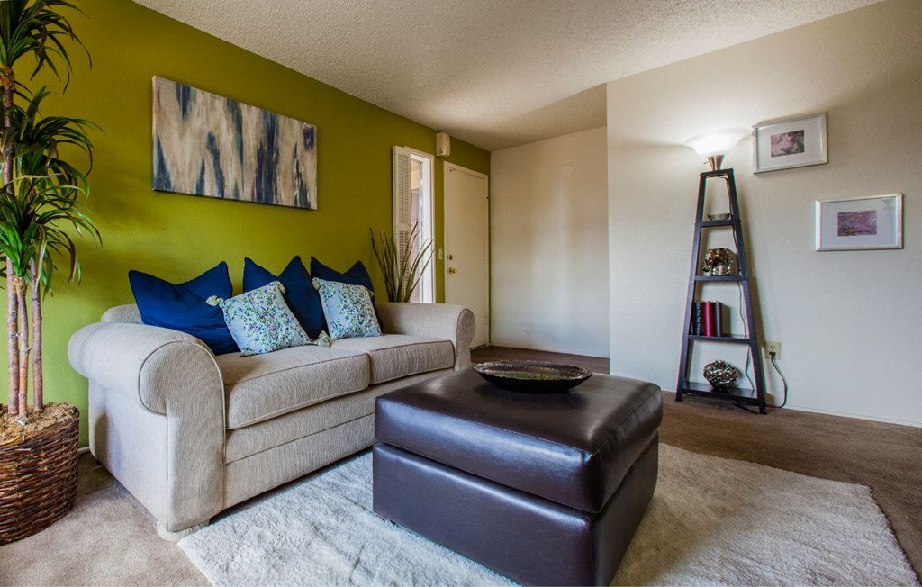 Living room at Sunrise Ridge Apartments in Tucson AZ