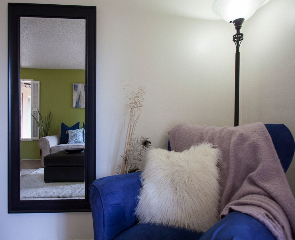 Living room at Sunrise Ridge Apartments in Tucson AZ