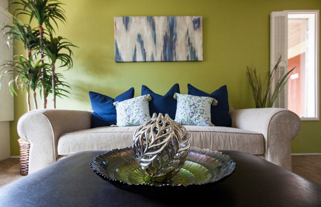 Living room at Sunrise Ridge Apartments in Tucson AZ