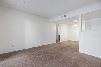 Living room at Townhomes on the Park Apartments in Phoenix AZ Nov 2020 - Photo Gallery 6