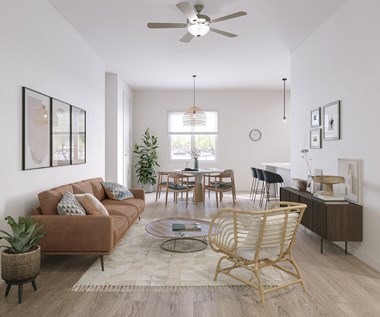 Livingroom at Linda Vista in Oro Valley