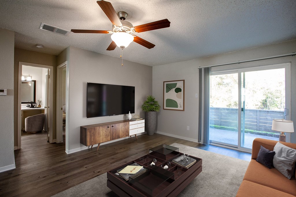Livingroom at The Villas at Quail Creek Apartment Homes in Austin Texas