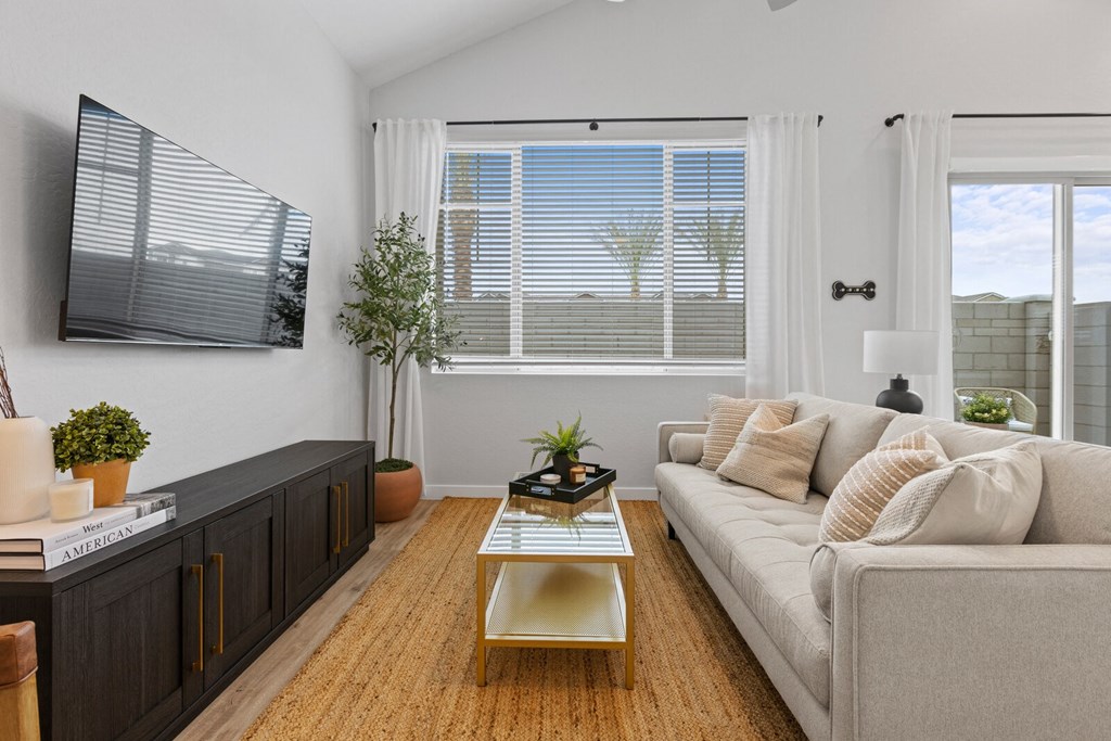 Livingroom at Village of Chandler in Chandler Arizona
