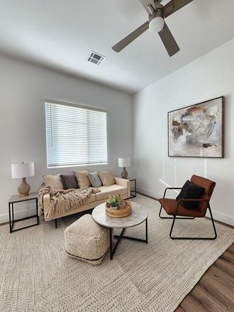 Livingroom at Zora Encanto Apartment Homes in Phoenix Arizona