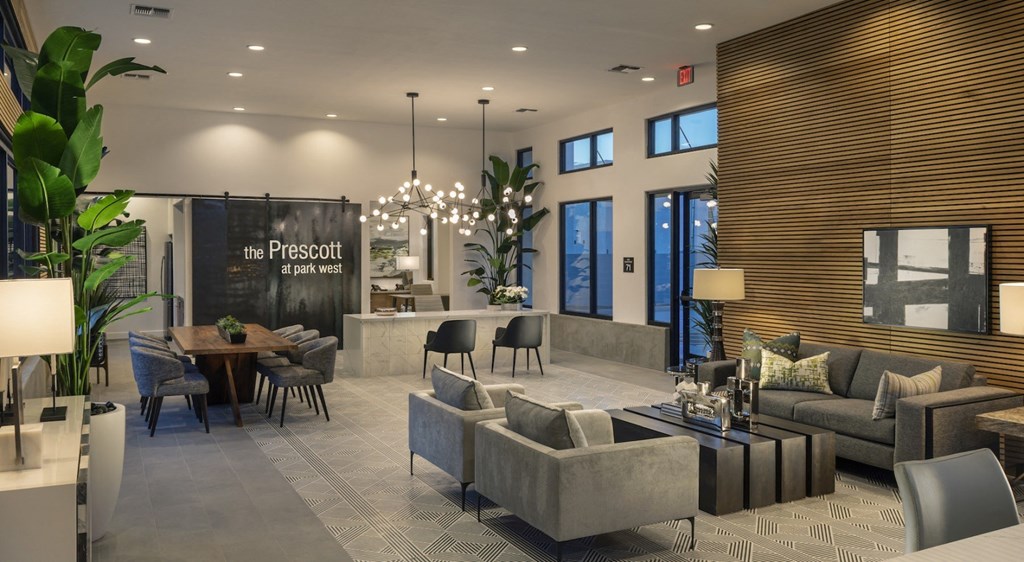 Lounge Area at The Prescott at Park West in Peoria Arizona