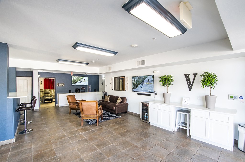 Lounge Area at The Vistas Apartments