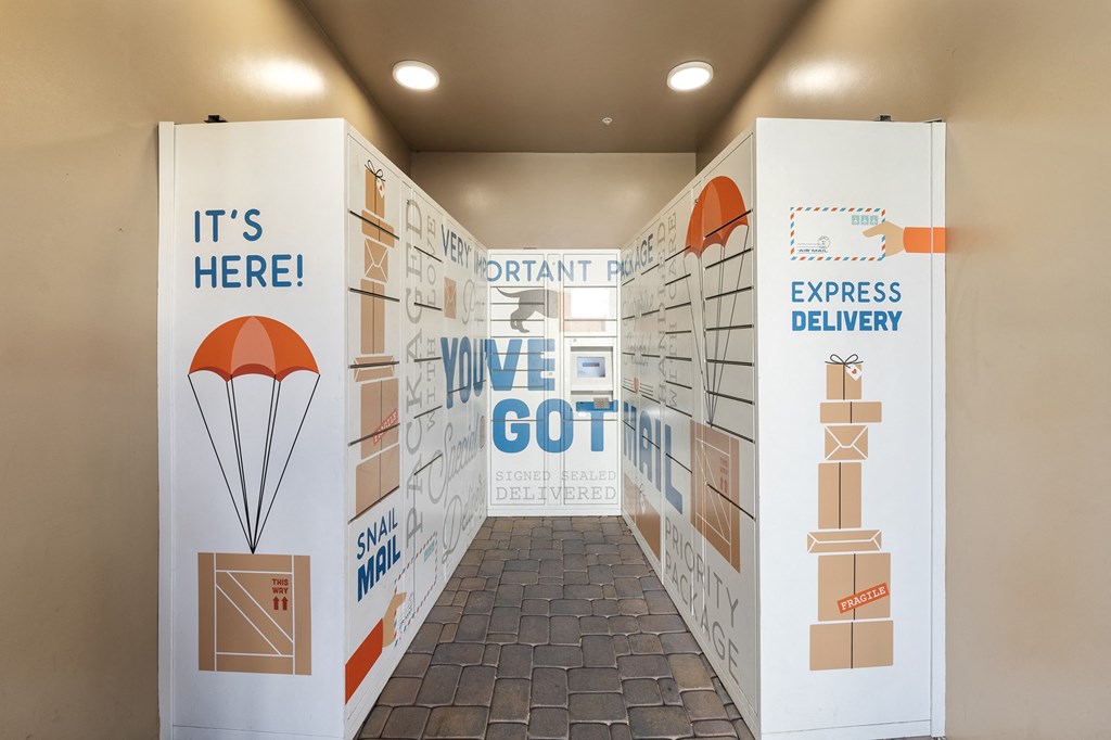 Mail Lockers at Haven at Towne Center in Glendale Arizona