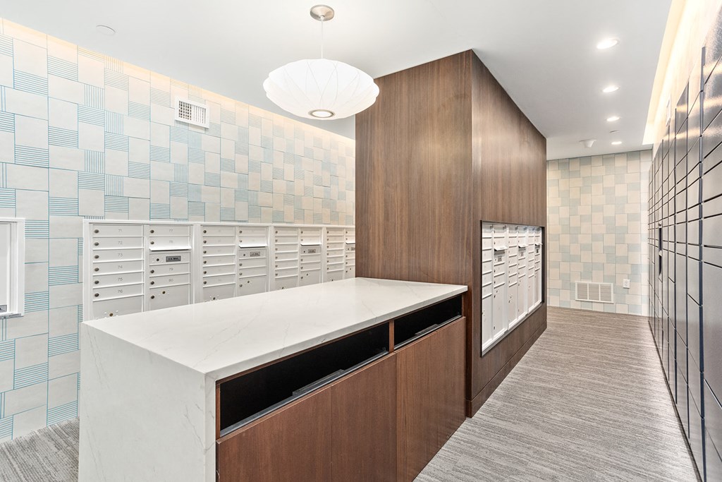 Mailboxes at Trovita Rio Apartments in Tempe AZ June 2021