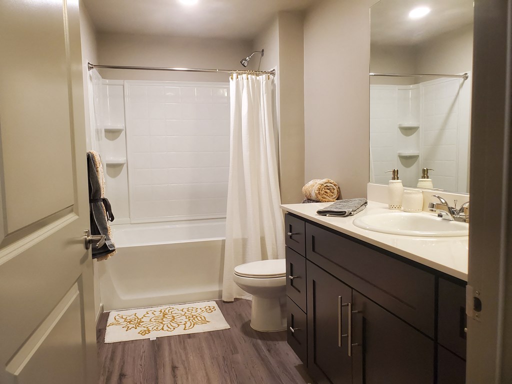Bathroom at Pinon Lofts Apartments in Sedona AZ