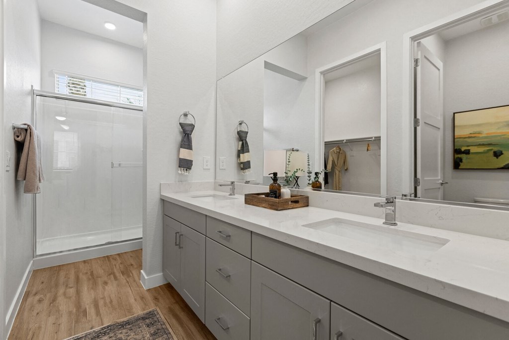 Main Bathroom at Village of Chandler in Chandler Arizona