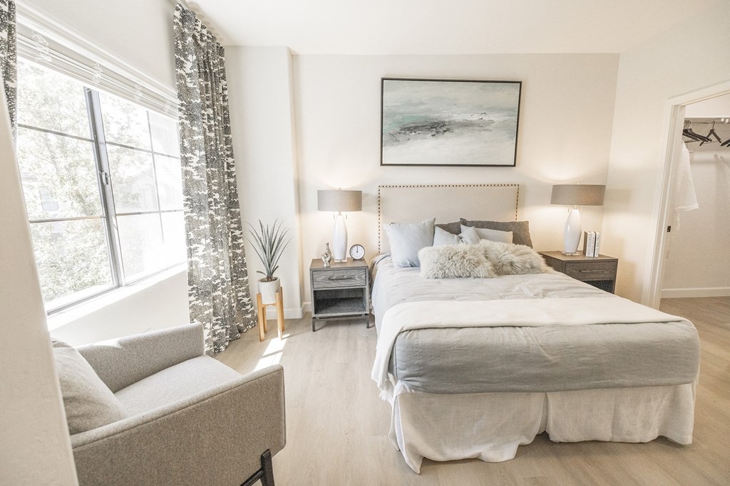 Main Bedroom at Haven Townhomes at P83 in Peoria Arizona
