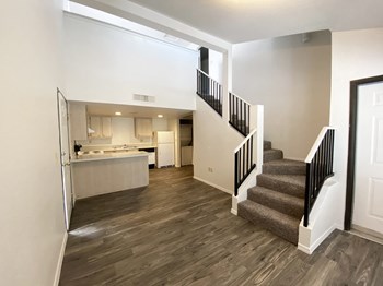 Main floor at University West Apartments in Flagstaff AZ April 2021