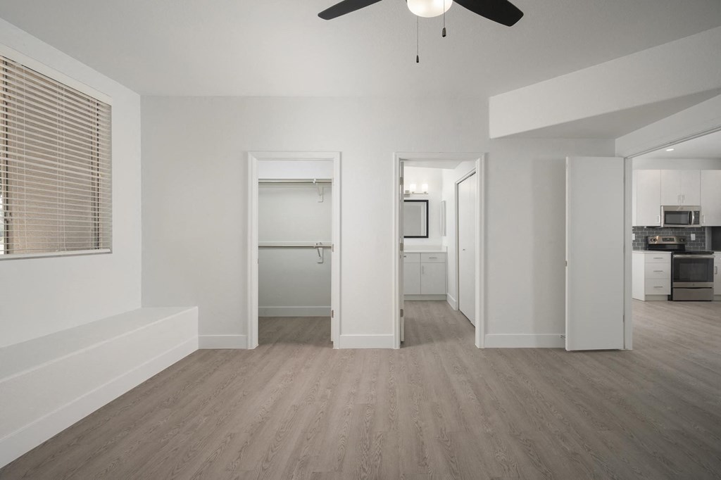 Gold Master Bedroom at Haven at Arrowhead Apartments in Glendale Arizona 2021 5