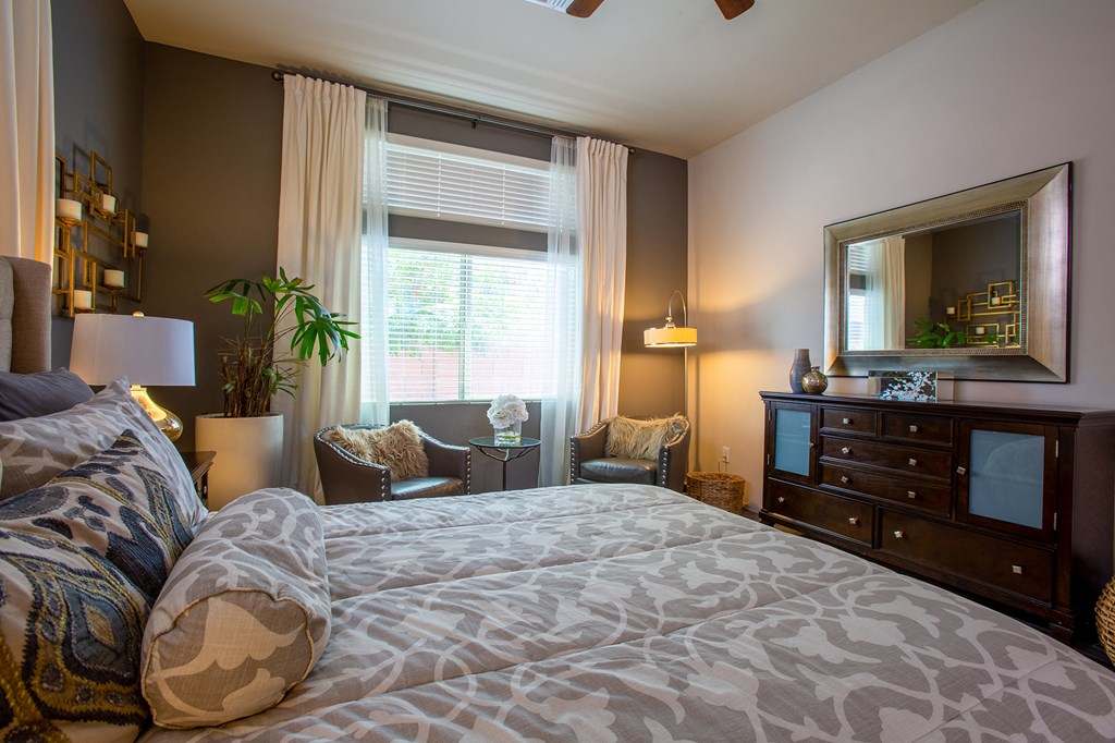 Master Bedroom at Sabino Vista Apartment Homes in Tucson Arizona5