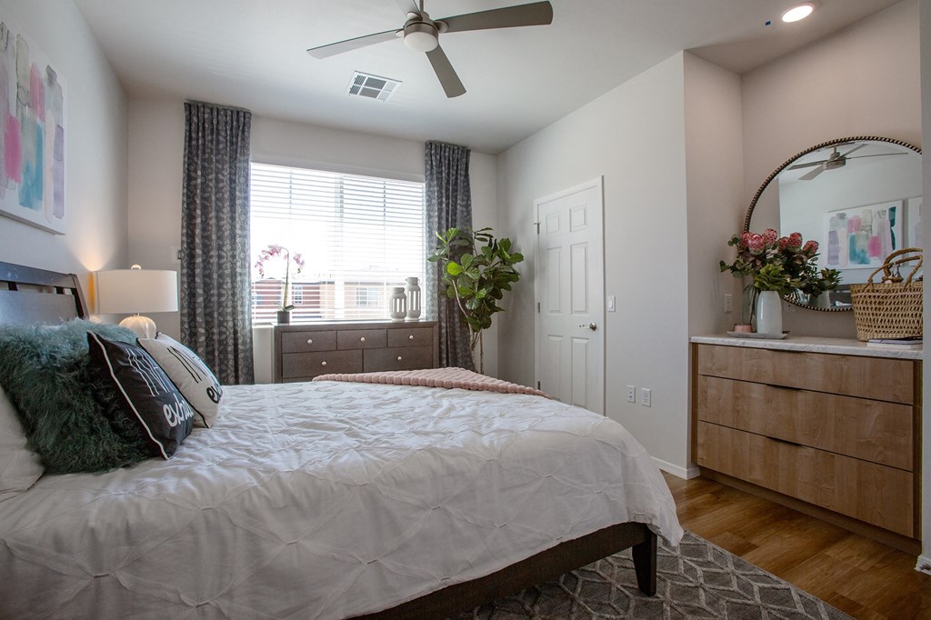Master Bedroom at San Stefano Townhomes