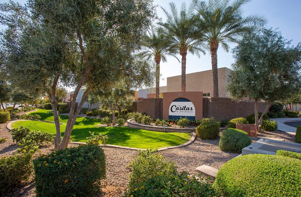 Monument Sign at Casitas at San Marcos in Chandler AZ Nov 2020(3)