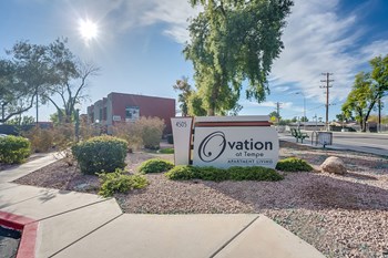 Monument Sign at Ovation at Tempe Apartments - Photo Gallery 12