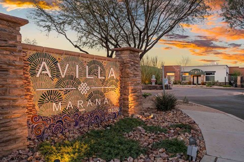 Monument at Avilla Marana Apartment Homes in Tucson Arizona