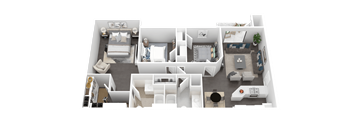 Norwood Floor Plans at Avalon of Hermitage Apartments