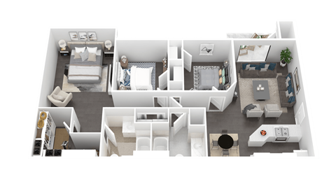 Norwood Floor Plans at Avalon of Hermitage Apartments