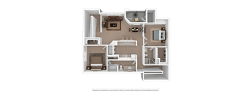 Oakmont 1st floor B4 1151 sqft at The Club at Coldwater Springs in Avondale Arizona