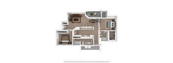 Oakmont 2nd Floor B6 1267 sqft at The Club at Coldwater Springs in Avondale Arizona