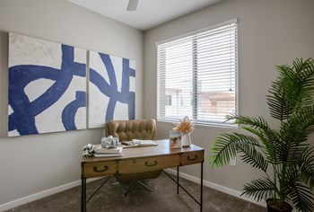 Office Bedroom at The Carson Townhome Apartments - Photo Gallery 10
