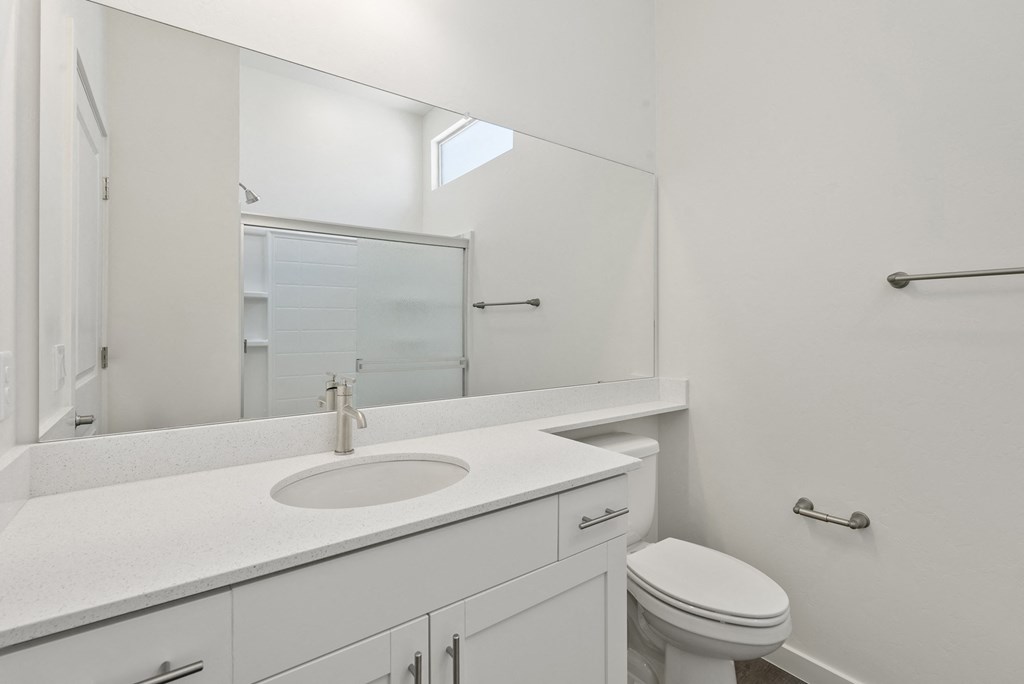 One Bedroom Bathroom at Casitas Catalina Apartments in Tucson