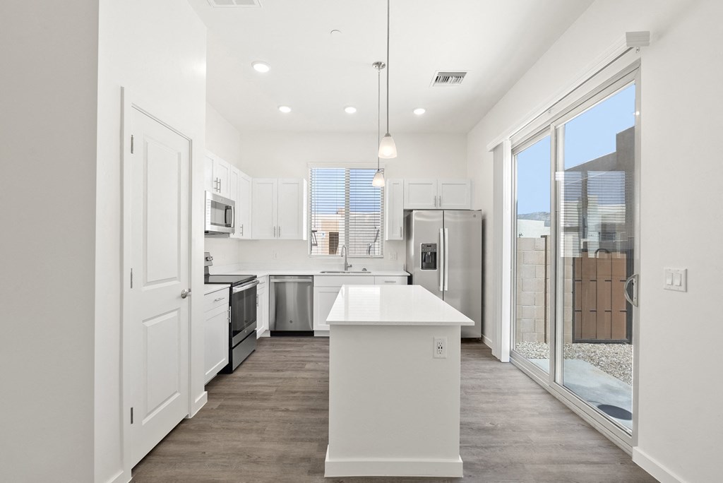 One Bedroom Kitchen at Casitas Catalina Apartments in Tucson