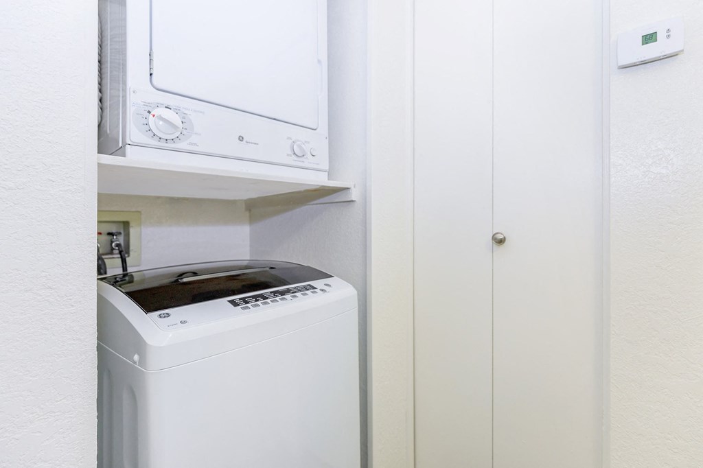 One Bedroom in unit laundry at Winterhaven Terrace Apartments in Tucson Arizona