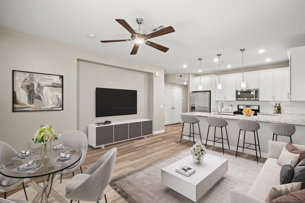 Open Concept at Bella Victoria Apartments