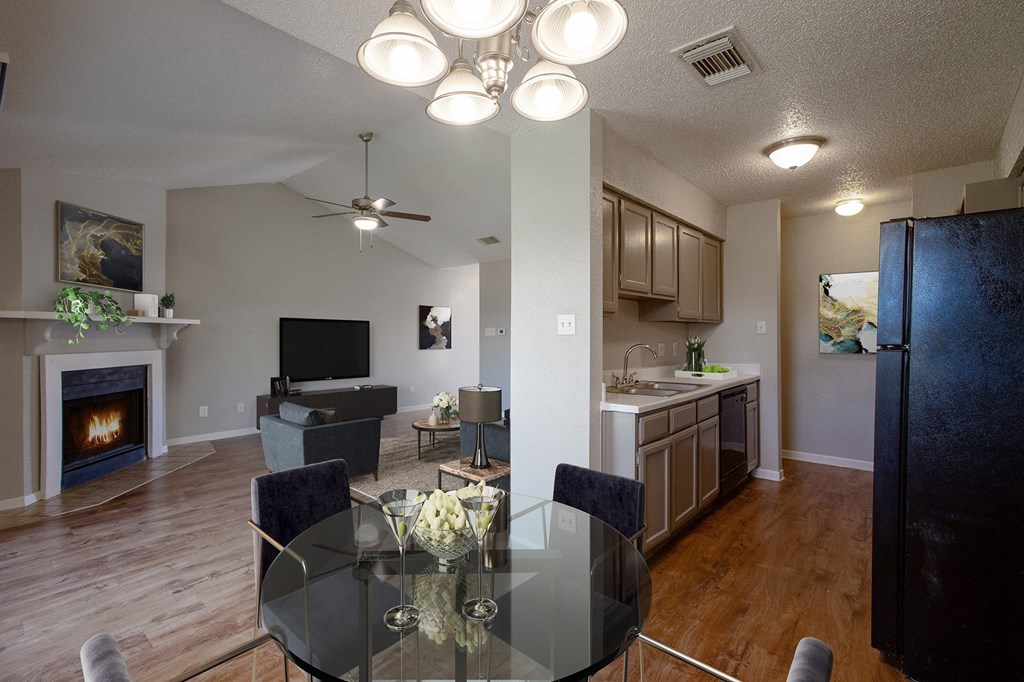 Open Concept at The Villas at Quail Creek Apartment Homes in Austin Texas