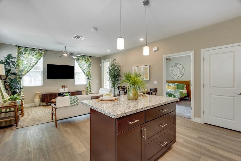 Open Floorplan at Bella Victoria Apartments in Mesa Arizona January 2021
