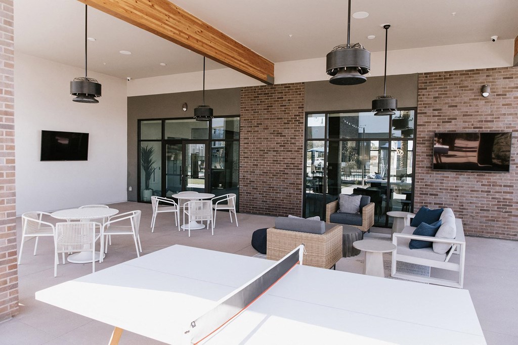 Outdoor Lounge Seating at The Aster at Mountain Vista in Mesa Arizona