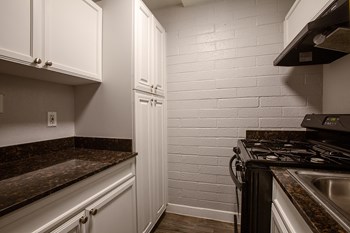 Pantry in One Bedroom at Radius Apartments - Photo Gallery 6