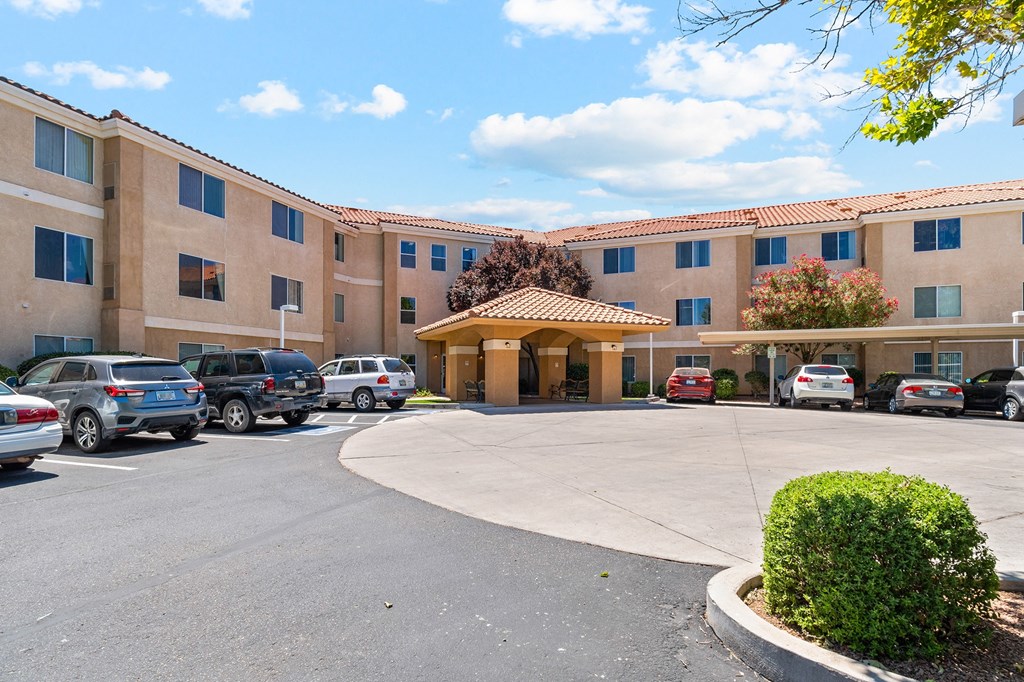 Parking Lot at Somerset Village in Kingman Arizona