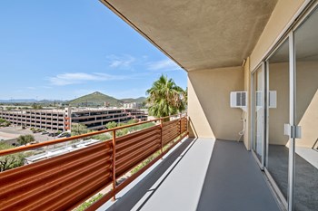 Patio View of A Mountain at Redondo Tower Apartments - Photo Gallery 18