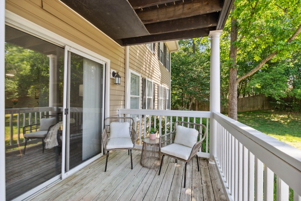 Patio at Avalon of Hermitage in Nashville