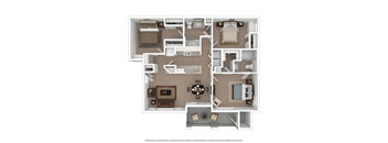Pebble Beach C1 1208 sqft at The Club at Coldwater Springs in Avondale Arizona