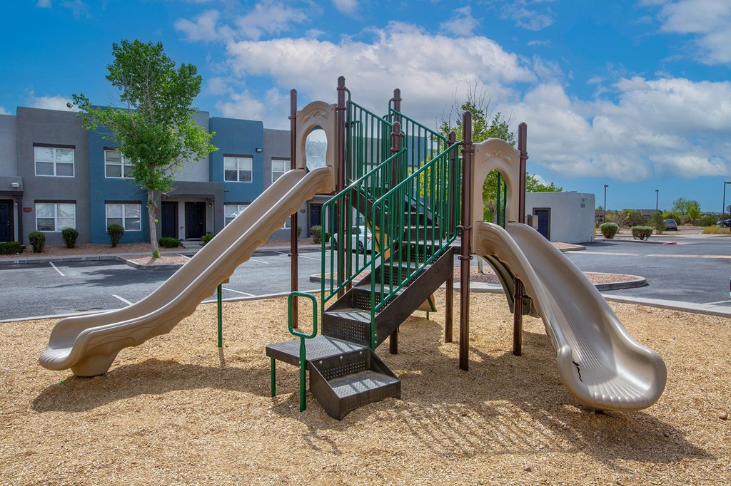 Playground Area at The Bluffs at Tierra Contenta Apartments