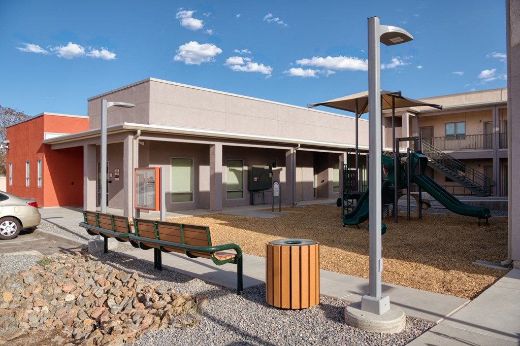 Playground at Generations at West Mesa Apartments in Albuquerque NM 4-2020