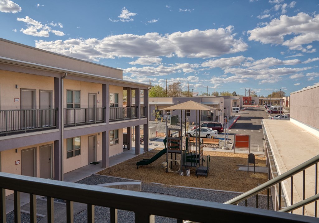 Playground at Generations at West Mesa Apartments in Albuquerque NM 4-2020