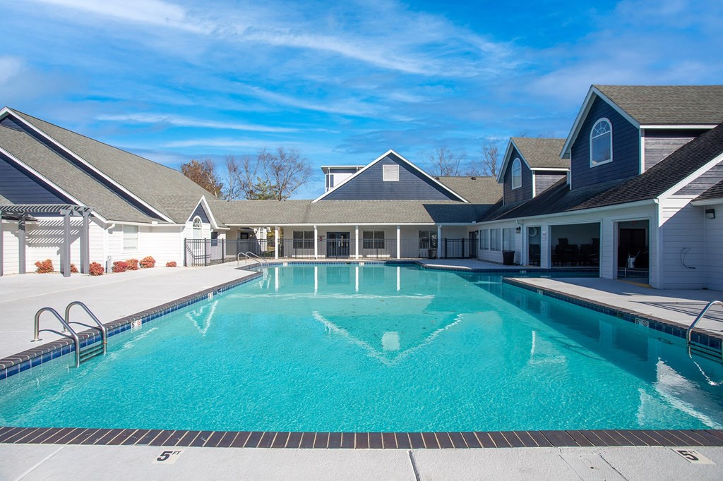 Pool Area at Centennial Crossing Apartments in Nashville Tennessee