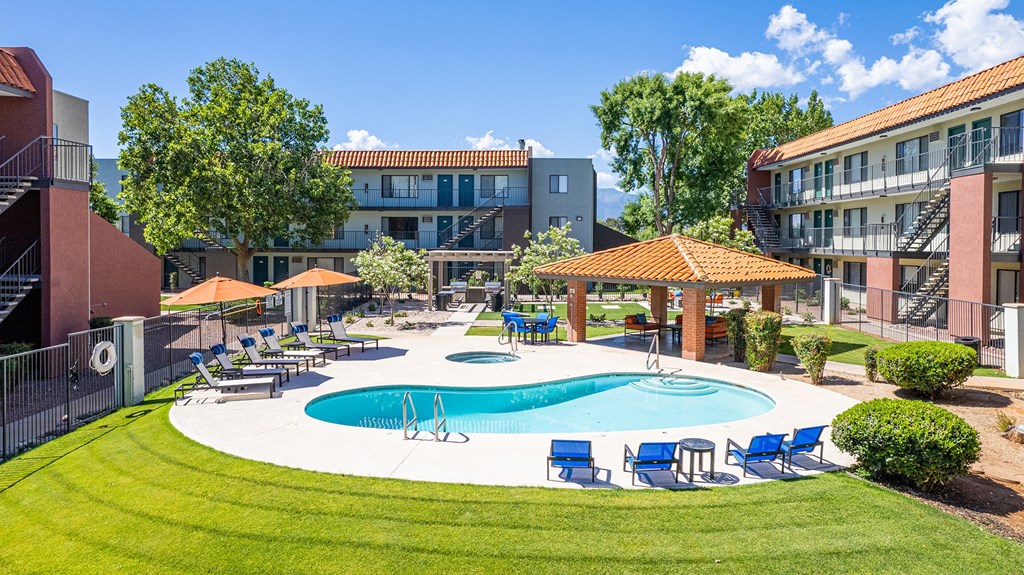 Pool Exterior at Sky Island Apartments in Sierra Vista Arizona