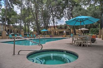 Pool, Pool Patio & Spa at The View At Catalina Apartments in Tucson, AZ